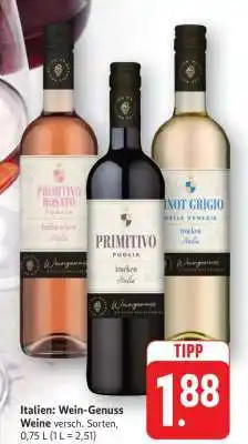 Edeka Italien: Wein-Genuss Weine Angebot