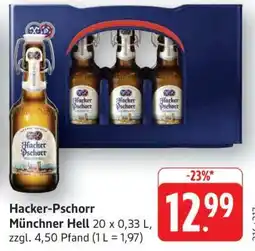 Edeka Hacker Pschorr Münchner Hell Angebot