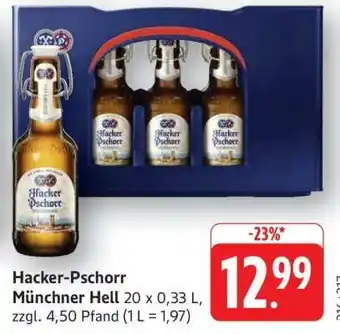Edeka Hacker Pschorr Münchner Hell Angebot