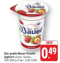 Edeka Der große Bauer Fruchtjoghurt Angebot