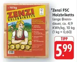 Edeka Zenzi FSC Holzbriketts Angebot
