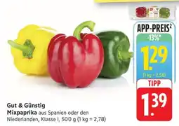 Edeka Gut & Günstig Mixpaprika Angebot