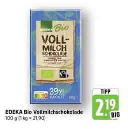 Edeka EDEKA Bio Vollmilchschokolade Angebot