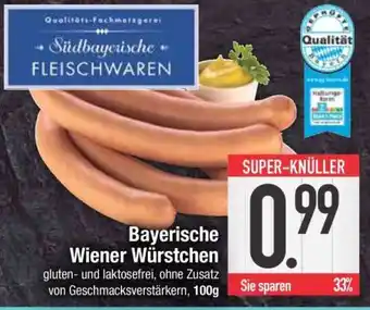 Edeka Bayerische Wiener Würstchen Angebot