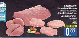 Edeka Bayerischer Schweine-Rücken Angebot