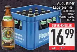 Edeka Augustiner Lagerbier Hell Angebot