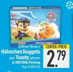 Edeka Gutfried/Tillman's Hähnchen Nuggets oder Toasty Angebot
