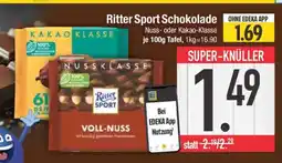 Edeka Ritter Sport Schokolade Angebot