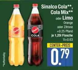 Edeka Sinalco Cola, Cola Mix oder Limo Angebot