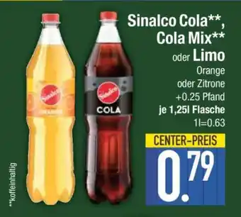 Edeka Sinalco Cola, Cola Mix oder Limo Angebot