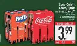 Edeka Coca-Cola, Fanta, Sprite oder Mezzo Mix Angebot