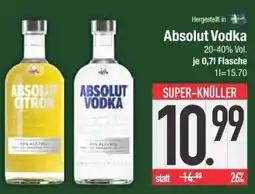 Edeka Absolut Vodka Angebot