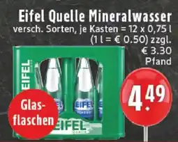 Edeka Eifel Quelle Mineralwasser Angebot
