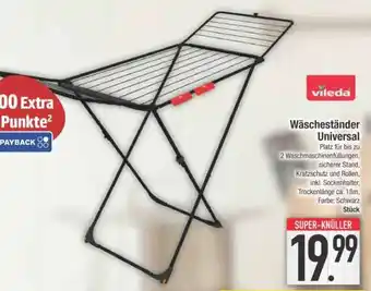 Edeka Vileda Wäscheständer Universal Angebot