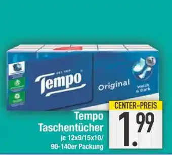 Edeka Tempo Taschentücher Angebot