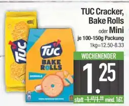 Edeka TUC Cracker, Bake Rolls oder Mini Angebot