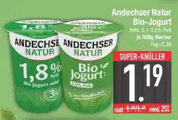 Edeka Andechser Natur Bio-Jogurt Angebot