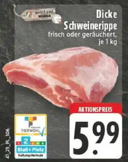 Edeka Dicke Schweinerippe Angebot