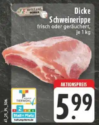Edeka Dicke Schweinerippe Angebot