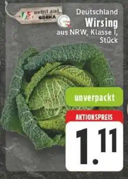 Edeka Wirsing Angebot