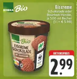 Edeka EDEKA Bio Eiscreme Angebot