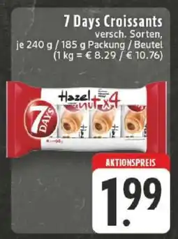 Edeka 7 DAYS Croissants Angebot