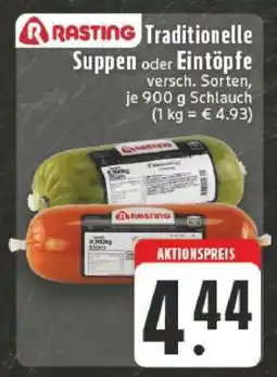 Edeka Rasting Traditionelle Suppen oder Eintöpfe Angebot