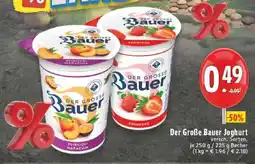 Edeka Der Große Bauer Joghurt Angebot