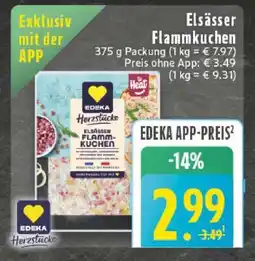 Edeka Elsässer Flammkuchen Angebot