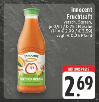 Edeka innocent Fruchtsaft Angebot
