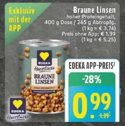 Edeka Braune Linsen Angebot