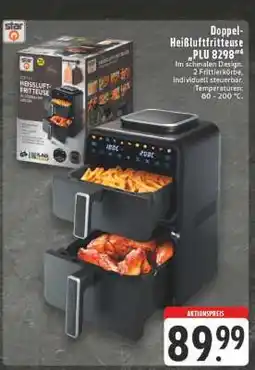 Edeka Doppel-Heißluftfritteuse PLU 8298 Angebot