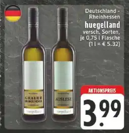 Edeka huegelland Grauer Burgunder / Auslese Angebot