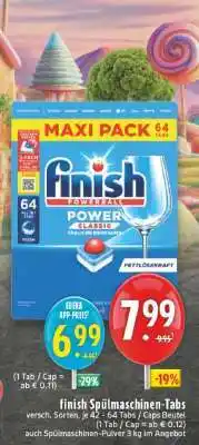 Edeka FINISH Spülmaschinen-Tabs Angebot