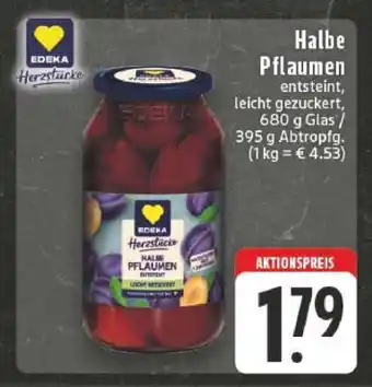 Edeka Halbe Pflaumen Angebot