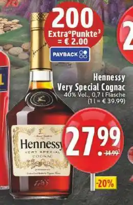 Edeka Hennessy Very Special Cognac Angebot