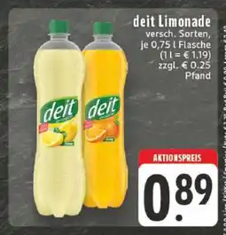 Edeka Deit Limonade Angebot