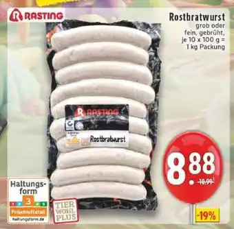 Edeka Rostbratwurst Angebot