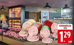 Edeka Bierschinken-Aufschnitt Angebot