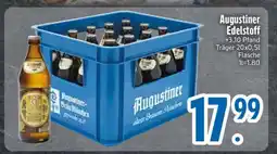 Edeka Augustiner Edelstoff Angebot