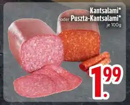 Edeka Kantsalami oder Puszta-Kantsalami Angebot