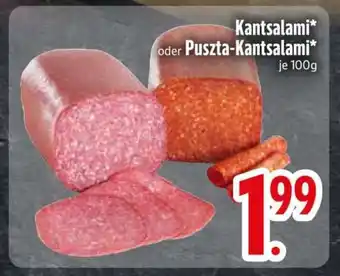 Edeka Kantsalami oder Puszta-Kantsalami Angebot