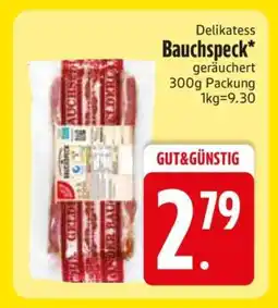 Edeka Delikatess Bauchspeck Angebot