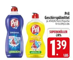 Edeka Pril Geschirrspülmittel Angebot