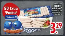Edeka Donauland Rostbratwürstchen Angebot