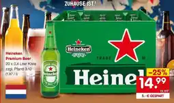Netto Marken-Discount Heineken Premium Beer Angebot