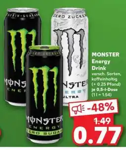 Kaufland Monster energy drink Angebot