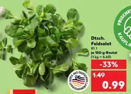 Kaufland Dtsch. Feldsalat Angebot