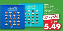 Kaufland Lindt Mini Pralinés Angebot