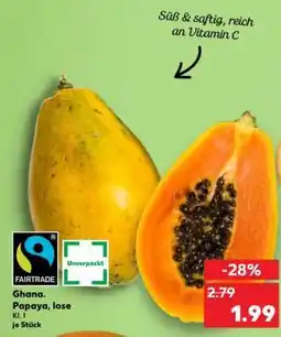 Kaufland Papaya, lose Angebot
